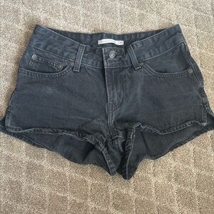 Levi's Dark Gray Jean Shorts